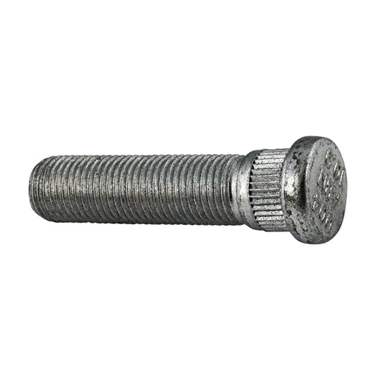 Steel Serrated Wheel Stud | Grade: 8 | Thread: M14x1.50 | Knurl: 16mm | Length: 59.77mm