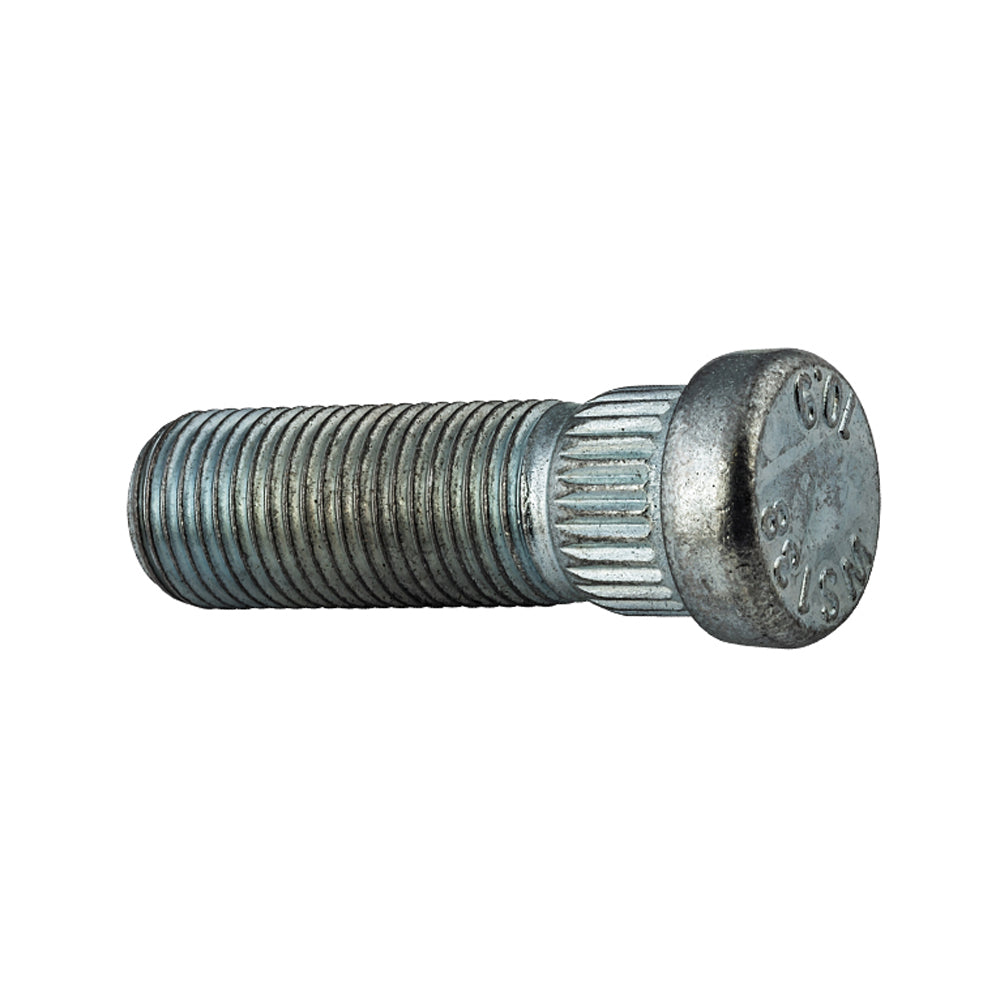 Grade 8 Serrated Wheel Stud Length: 1-17/32
