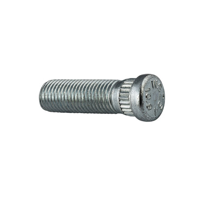 Steel Serrated Wheel Stud | Grade: 10.9 | Thread: M12x1.50 | Knurl: 12-15mm