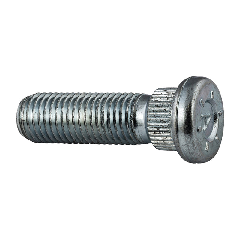 Grade 10.9 Serrated Wheel Stud Length: 41.5mm Thread: M12-1.50 Knurl: 12.73mm