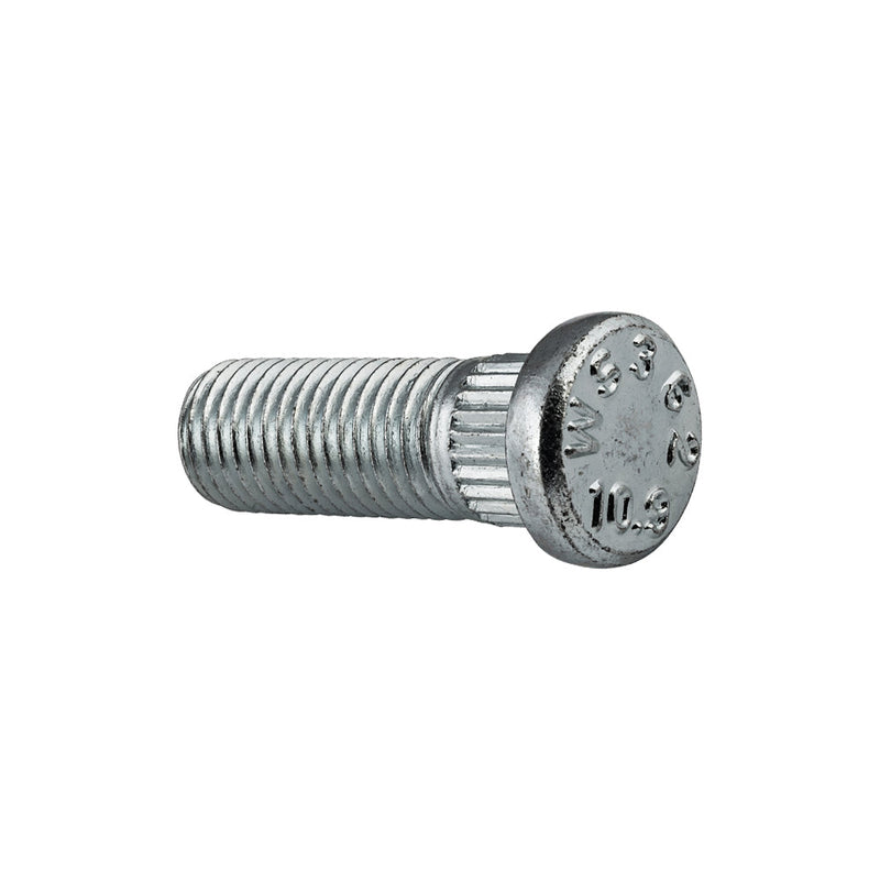 Steel Serrated Wheel Stud | Grade: 10.9 | Thread: M12x1.50 | Knurl: 12-15mm