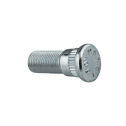 Steel Serrated Wheel Stud | Grade: 8 | Thread: 1/2"-20 | Knurl: 0.618" | Length: 1-15/32"