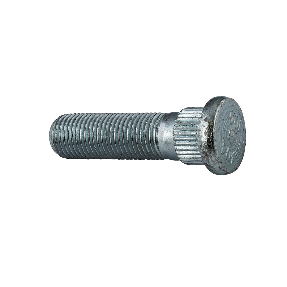 Grade 10.9 Serrated Wheel Stud Length: 46mm Thread: M12-1.25 Knurl: 14.28mm