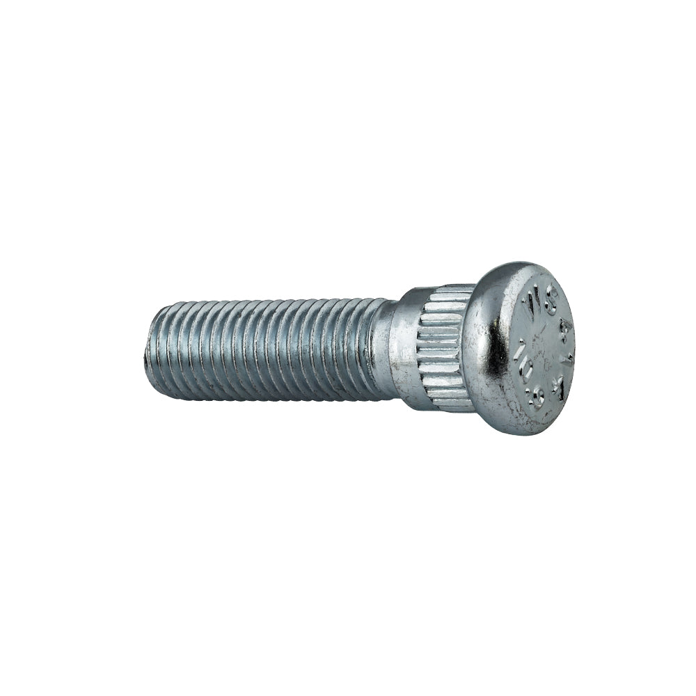 Grade 10.9 Serrated Wheel Stud Length: 45mm Thread: M12-1.50 Knurl: 14.38mm