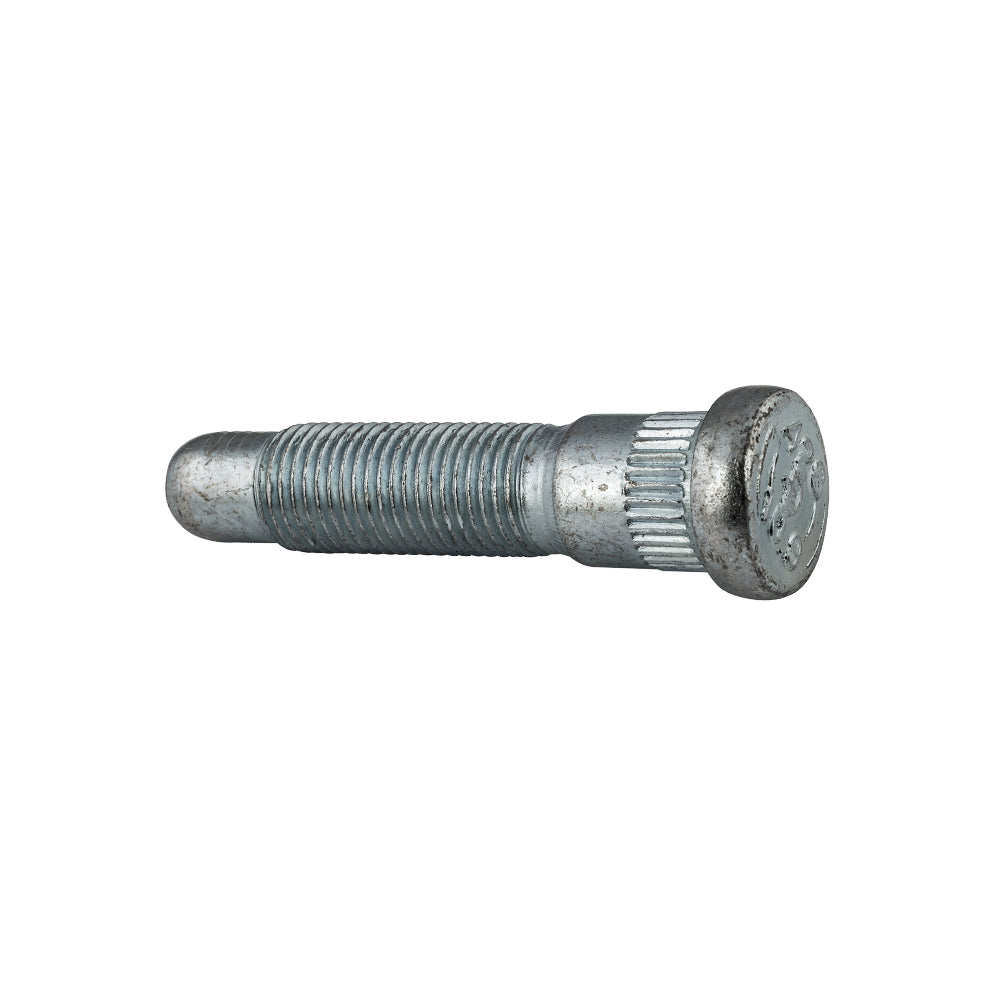 Grade 10.9 Serrated Wheel Stud Length: 65.4mm Thread: M14-1.50 Knurl: 15.70mm