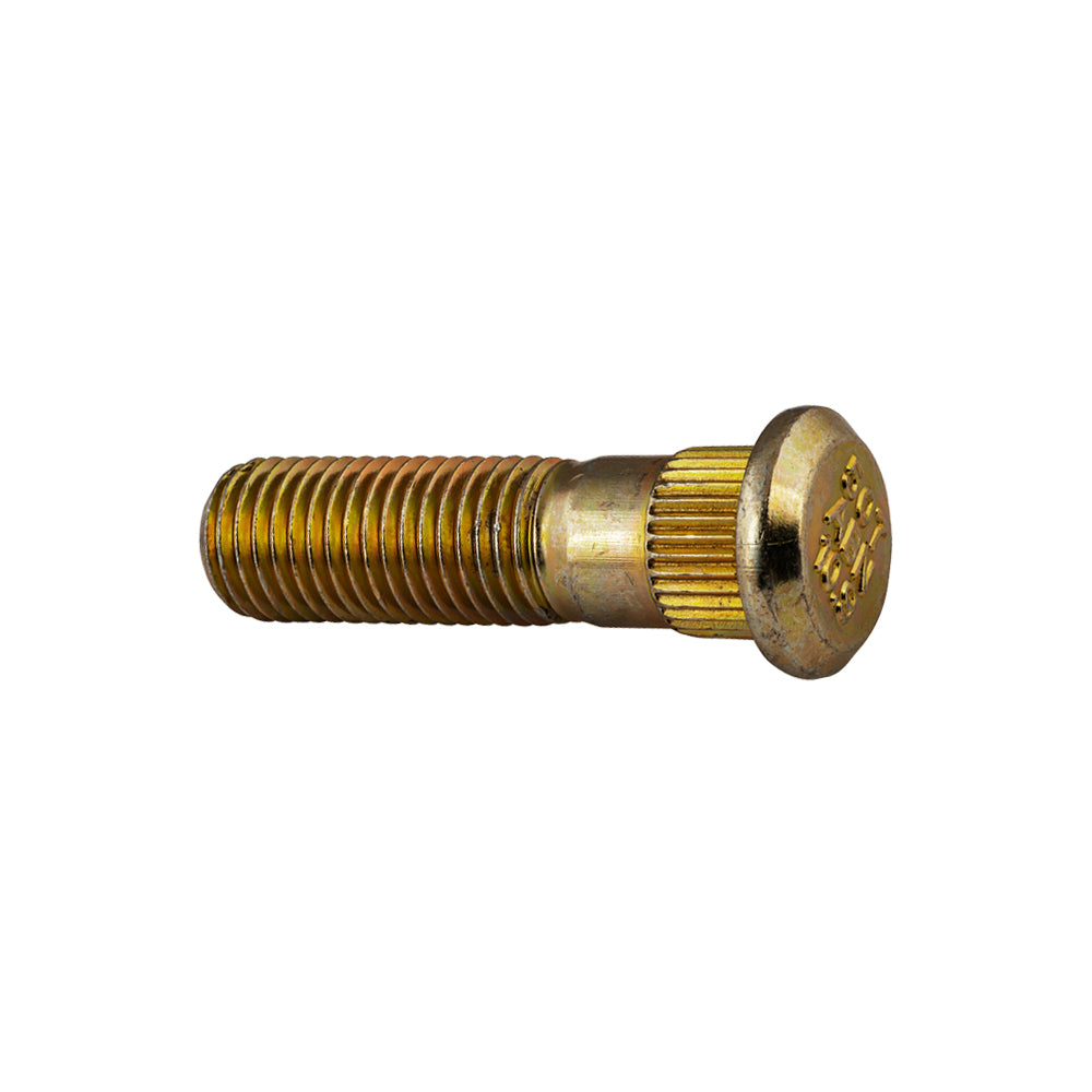 Grade 10.9 Serrated Wheel Stud Length: 44.8mm Thread: M12-1.50 Knurl: 13mm