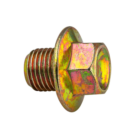 Flange Hex Oil Drain Plug | Thread Size: M12x1.25 | Hex: 14mm