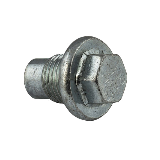 Flange Hex Oil Drain Plug | Style: Pilot Point | Thread Size: M14x1.25 | Hex: 15mm