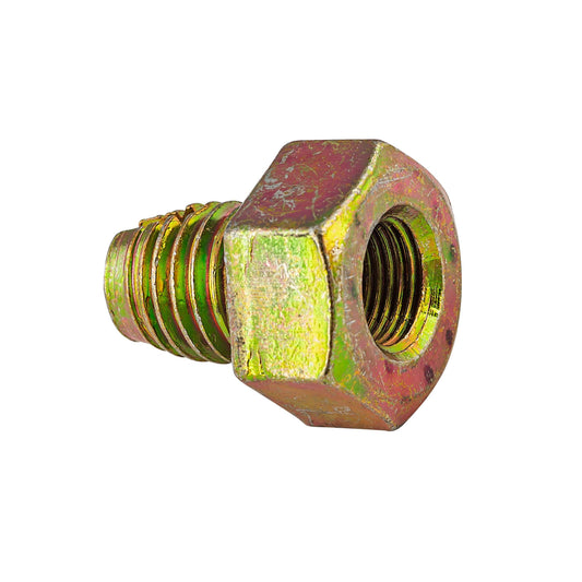 Piggyback Oversize Single Hex Oil Drain Plug  | Zinc Yellow | Thread Size: M12x1.75 | Hex: 3/4"