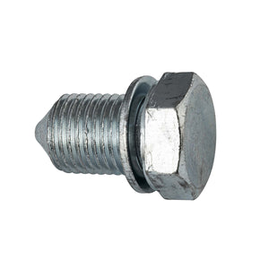 Oil Drain Plug Pilot Point with Floating Washer Thread: M14-1.5 Hex: 19mm