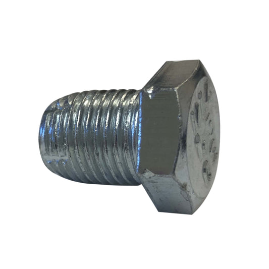 Oversize Single Hex Oil Drain Plug | Zinc Plated | Hex: 19mm