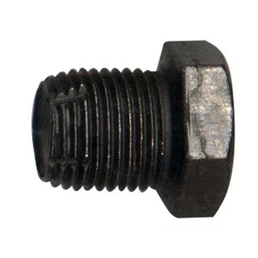 Oversize Triple Hex Oil Drain Plug  | Zinc Black | Thread Size: 1/2"-20 | Hex: 3/4"