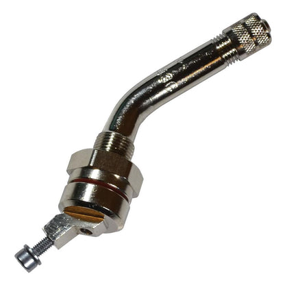 JohnDow 6-543C OE TPMS valve for RAM dually — 45-degree bend metal valve stem