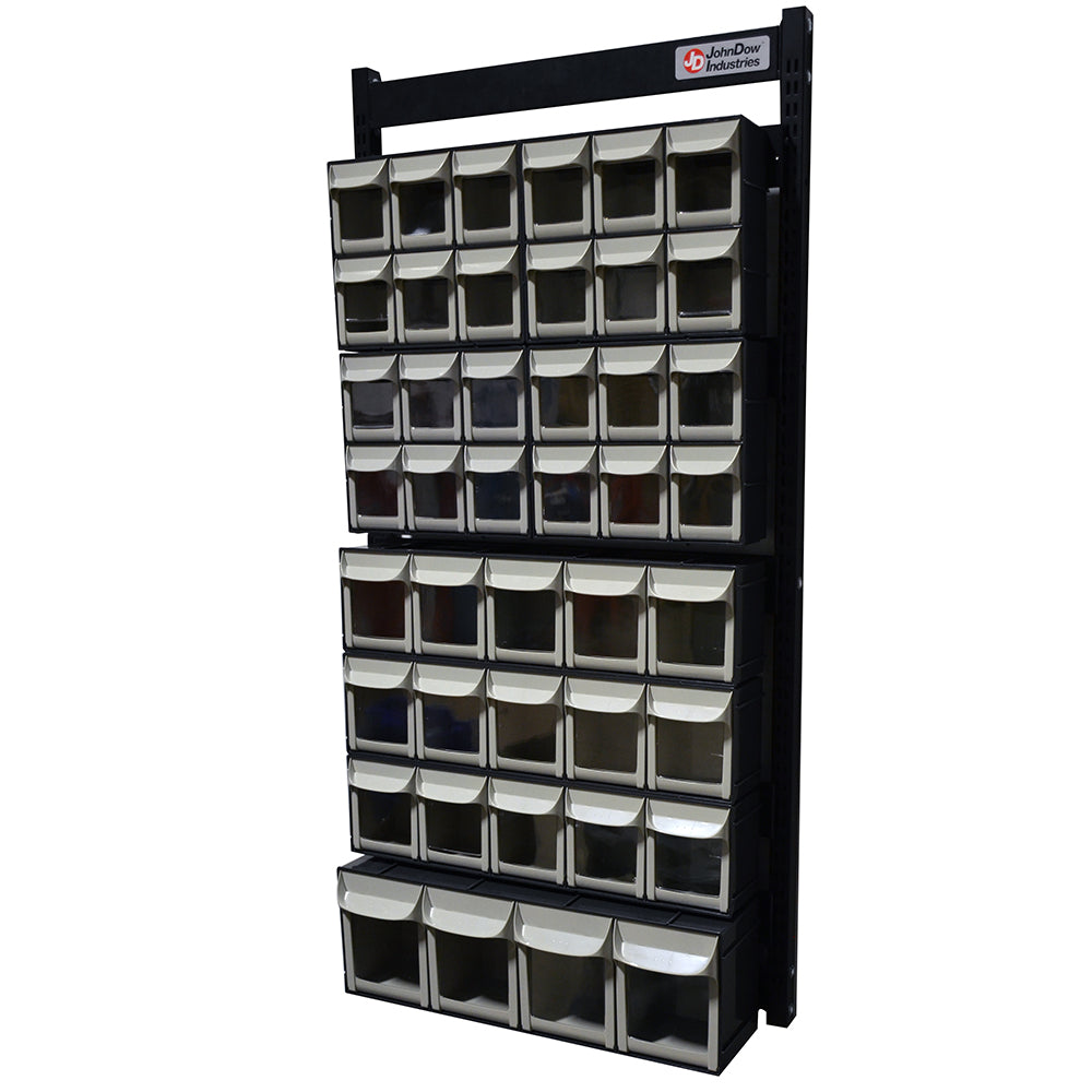 Durable Black Powder Coating Smart Cart Size: 26.5