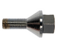 Steel Wheel Bolt | Style: 60° Acorn Conical Seat | Thread: M12x1.25 | Length: 28mm | Hex: 19mm | Finish: Chrome Plated