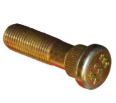 Grade 10.9 Serrated Wheel Stud Length: 43.5mm Thread: M12-1.25 Knurl: 14.38mm