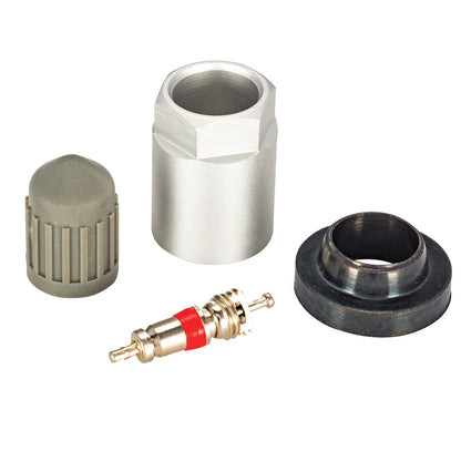 JohnDow 6-103 OE TPMS service kit with valve core, hex nut, grommet seal and valve cap