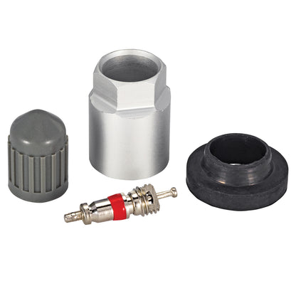 JohnDow 6-125 OE TPMS service kit with valve core, hex nut, grommet seal and valve cap