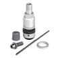 OEM TPMS Valve Kit | Style: Huf/Beru Gen I | Color: Black | Length: 49mm | Fits: BMW, Mercedes-Benz | OEM / Cross-Ref: RDV003, 1094