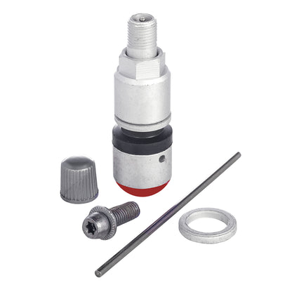 JohnDow 6-223 OE TPMS replacement valve — Huf/Beru Gen I, orange, 51mm