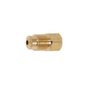 Brass | Female: 10mm*1.0 Inverted | Male: 12mm*1.0 Bubble | Tube: 3/16