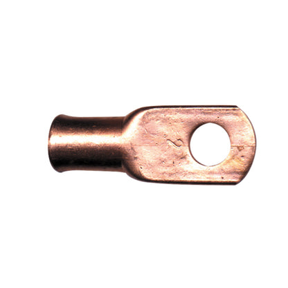 Copper Lug Terminals - Wire Size: 6 | Stud Size: 5/16" - Durable