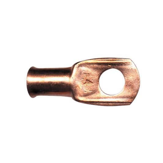 Copper Lug Terminals - Wire Size: 6 | Stud Size: 5/16" - Durable
