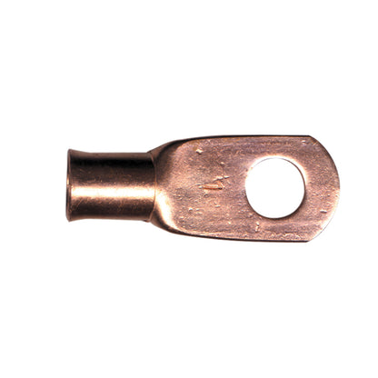 Copper Lug Terminals - Wire Size: 6 | Stud Size: 5/16" - Durable