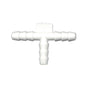 Tee Vacuum Connectors | Tube IDs: A: 3/16" | B: 3/16"