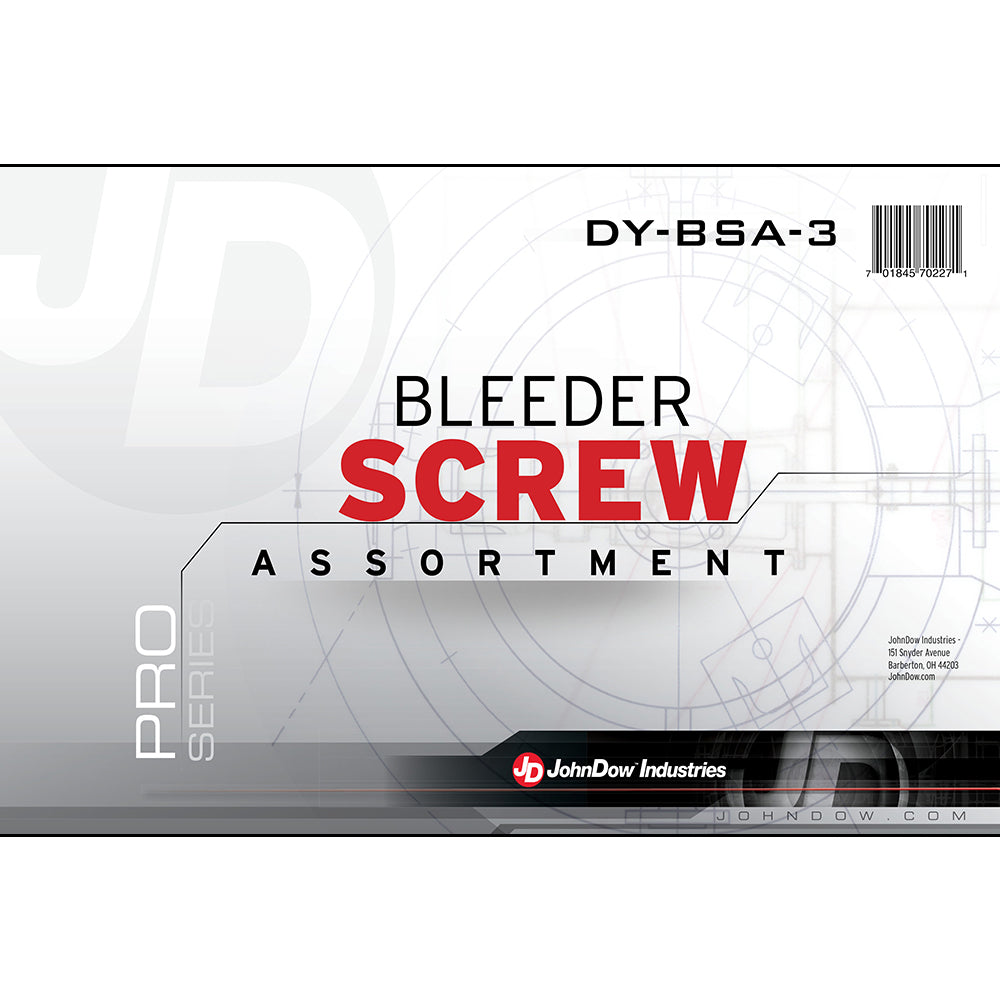 Bleeder Screw Assortment