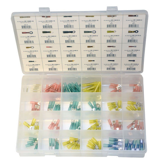Shrink Terminal Assortment (150 Total Pieces)