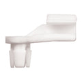 Door Lock Rod Clips Left Hand Side Yellow Nylon | Rod Diam: 5/32” | Hole Size: 17/64
