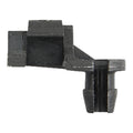 Door Rod & Hood Clips Left Hand Side Black Nylon | Rod Diam: 5/32” | Hole Size: 17/64