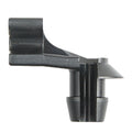Door Lock Rod Clips Left Hand Side Black Nylon | Rod Diam: 5/32” | Hole Size: 15/64