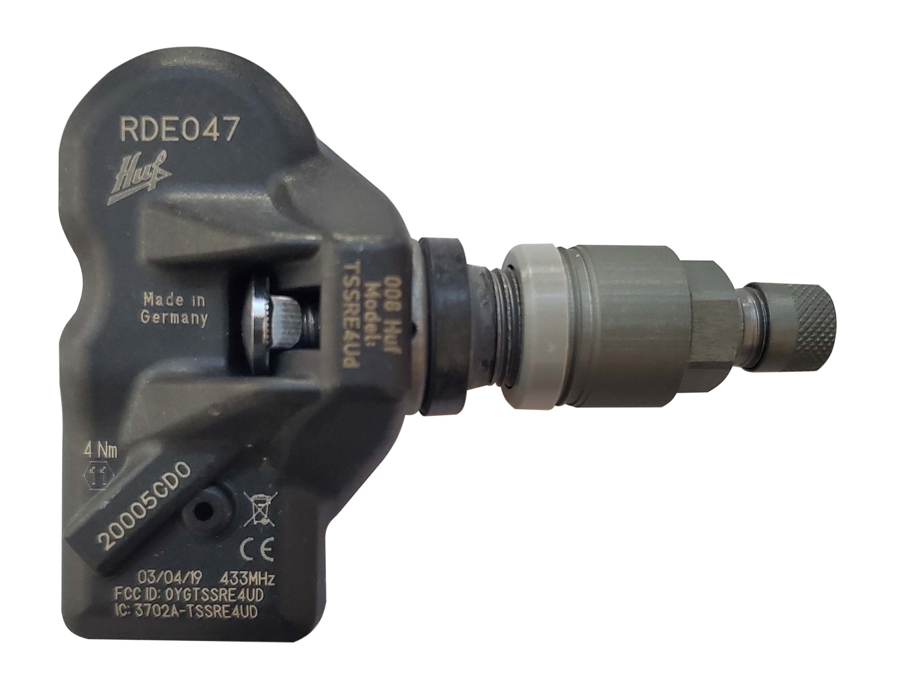 TPMS Sensor - 433 MHz Direct Fit - Original Equipment Replacement