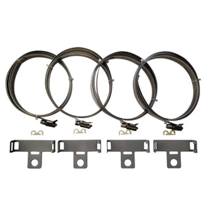 TPMS Sensor Mounting Band Kit - Durable Fit - Custom Wheels