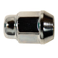 Thread: M12-1.50 | Length: 35.1 | Hex: 21mm | Style: Acorn Bulge | Finish: Chrome