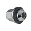 Thread: M12-1.25 | Length: 29mm | Hex: 21mm | Style: Dome | Finish: Chrome