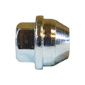 Thread: M14-2.0 | Length: 30.56mm | Hex: 21mm | Style: Wheel Cover Retaining Wheel Nut | Finish: Chrome