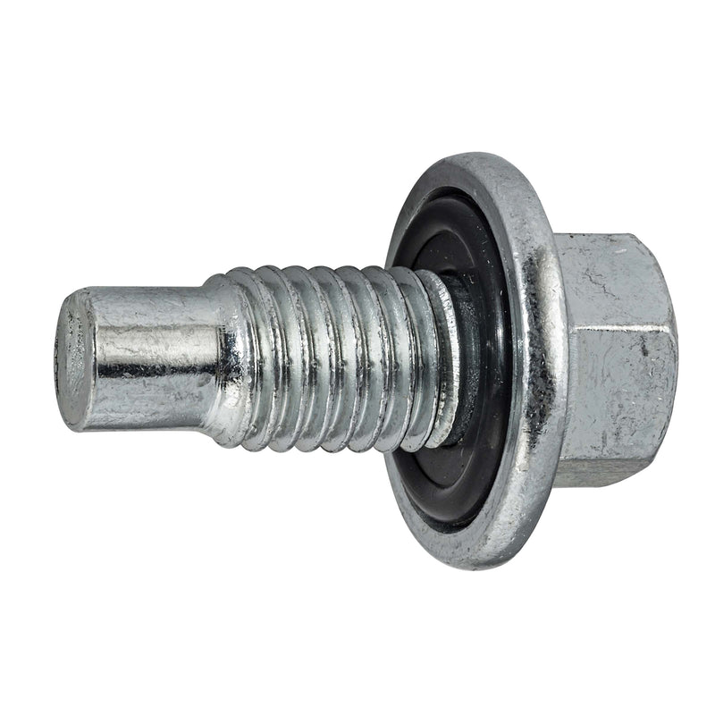 Flange Hex Insert Gasket Oil Drain Plug | Style: Pilot Point | Thread Size: M12x1.75